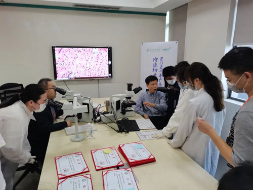 必威官方首页官网betway携切片机精彩亮相2024年广东省医学会冰冻切片技术培训班